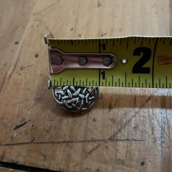 Sterling silver Celtic Knot Clip-on Earings - Picture 8 of 11